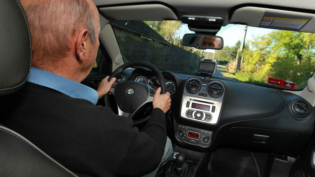 Alfa Romeo Mito TCT, Innenraum, Cockpit