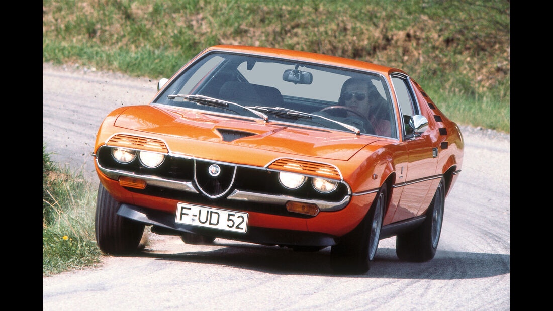 Alfa Romeo Montreal, Frontansicht