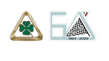 Alfa Romeo Quadrifoglio und Autodelta Logo