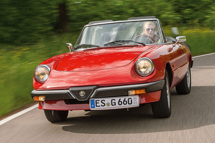 Alfa Romeo Spider ab 1983 Alle Modelle, Neuheiten, Tests & Fahrberichte