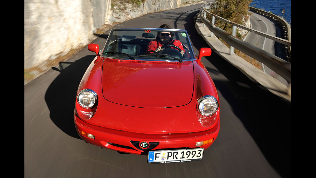 Alfa Romeo Spider 2.0, Frontansicht