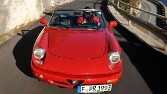 Alfa Romeo Spider 2.0, Frontansicht