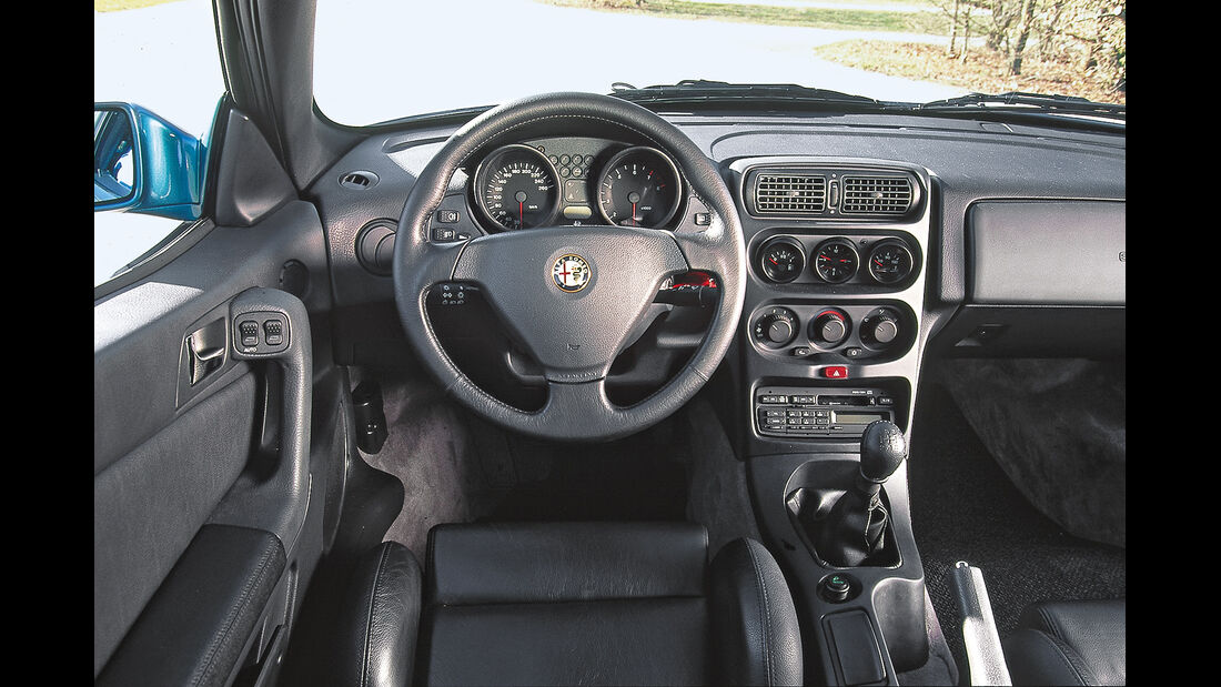 Alfa Romeo Spider, Cockpit