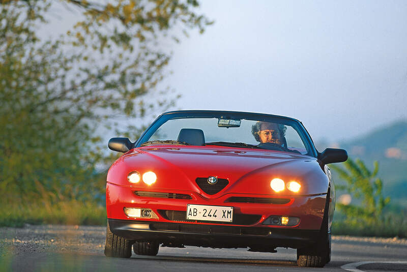 Alfa Romeo Spider, Frontansicht