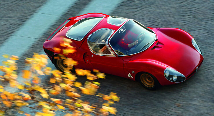Neuauflage eines ikonischen Sportwagens: Der Alfa Romeo 33 Stradale kehrt  zurück, Alfa Romeo