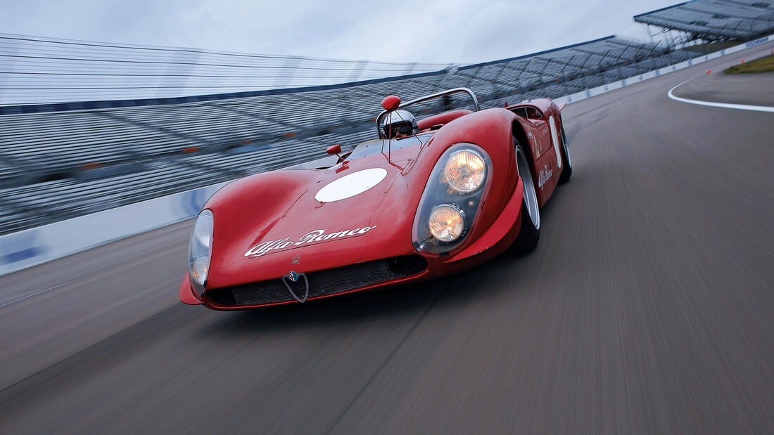 Alfa Romeo T33/3, Frontansicht