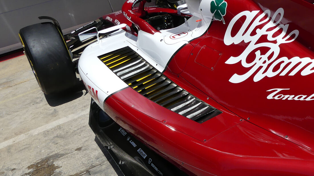 Alfa Romeo - Technik - GP Spanien 2022