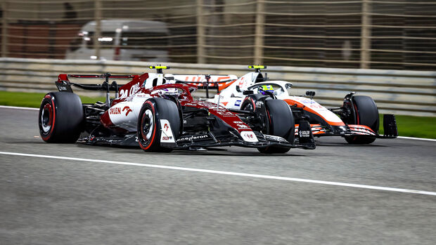 Alfa Romeo vs. Haas - GP Bahrain 2022