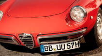 Alfa Spider 1750 Veloce, Motorhaube