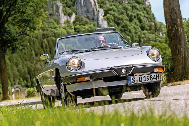 Alfa Spider 2.0, Frontansicht