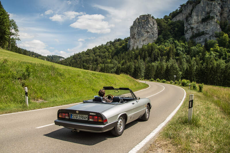 Alfa Spider 2.0, Heckansicht