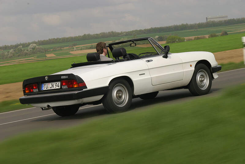 Alfa Spider 2000 Aerodinamica