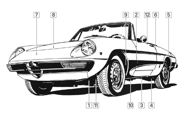 Alfa Spieder 2.0, Schwachstellen, Igelbild