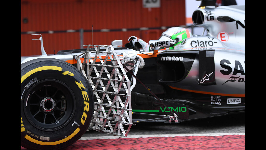Alfonso Celis Jr. - Force India - Formel 1 - Test - Barcelona - 1. März 2017