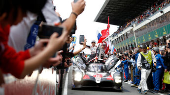 Alonso - Buemi - Nakajima - Toyota - 24h-Rennen Le Mans 2019