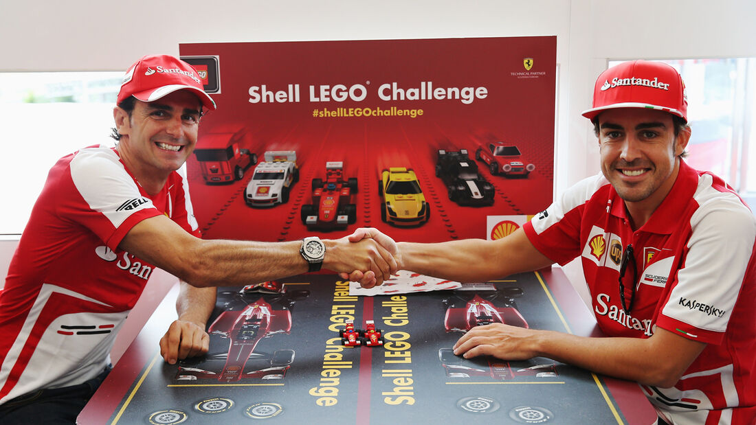 Alonso & De la Rosa - Lego - GP Ungarn 2013