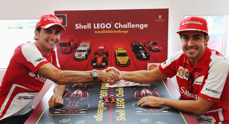 Alonso & De la Rosa - Lego - GP Ungarn 2013