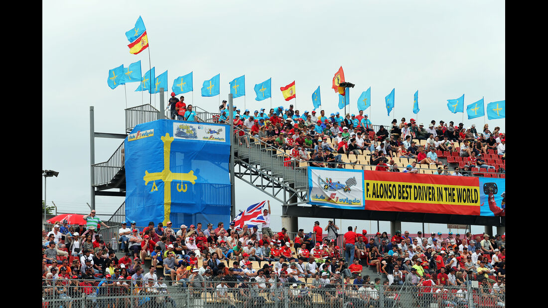 Alonso-Fans - GP Spanien 2014