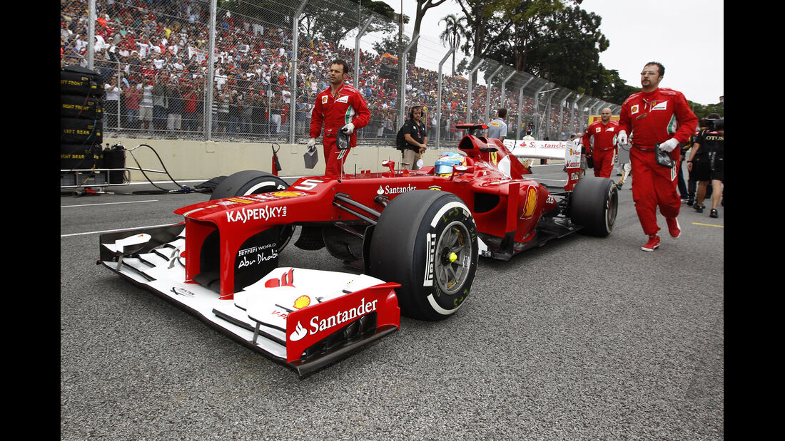 Alonso Ferrari GP Brasilien 2012