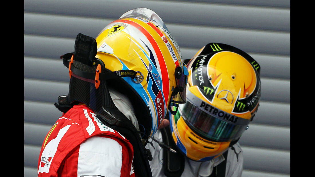Alonso & Hamilton - GP Belgien 2013