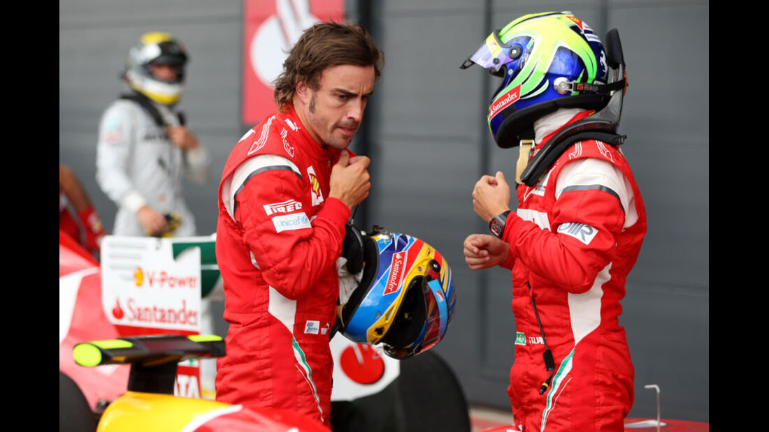 Alonso & Massa - GP England - Qualifying - 9. Juli 2011