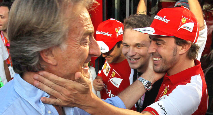 Alonso & Montezemolo - Ferrari