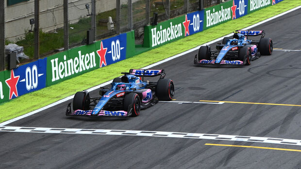 Alonso - Ocon - GP Brasilien 2022 - Sao Paulo