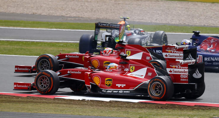 Alonso & Räikkönen - GP England 2014