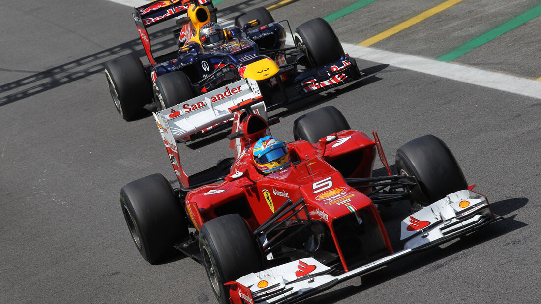 Alonso & Vettel - Formel 1 - GP Brasilien - Sao Paulo - 23. November 2012