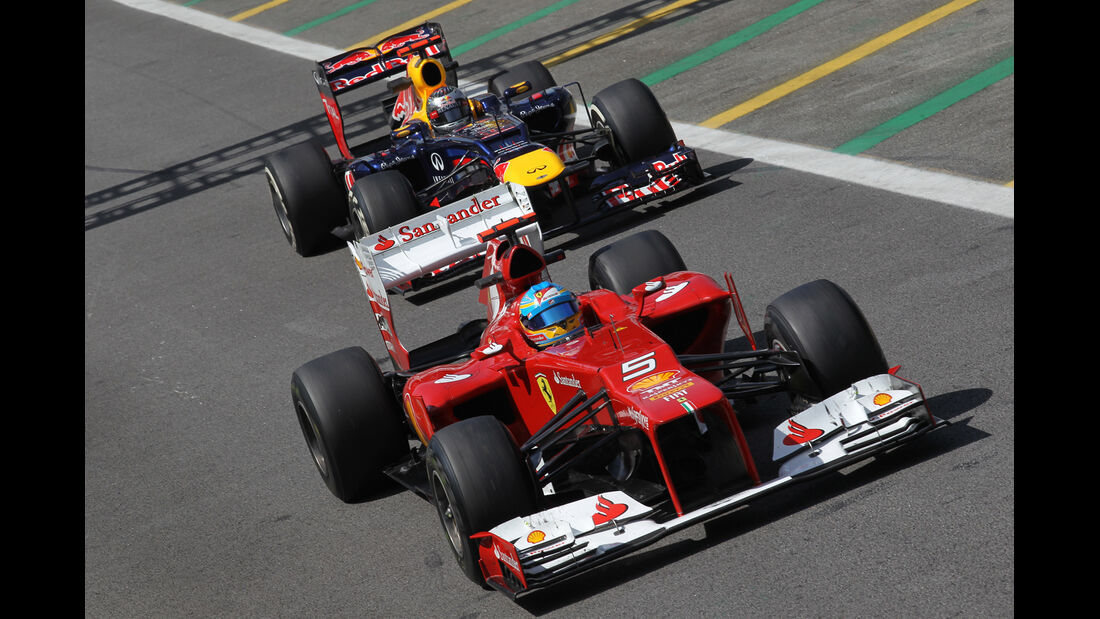 Alonso & Vettel - Formel 1 - GP Brasilien - Sao Paulo - 23. November 2012