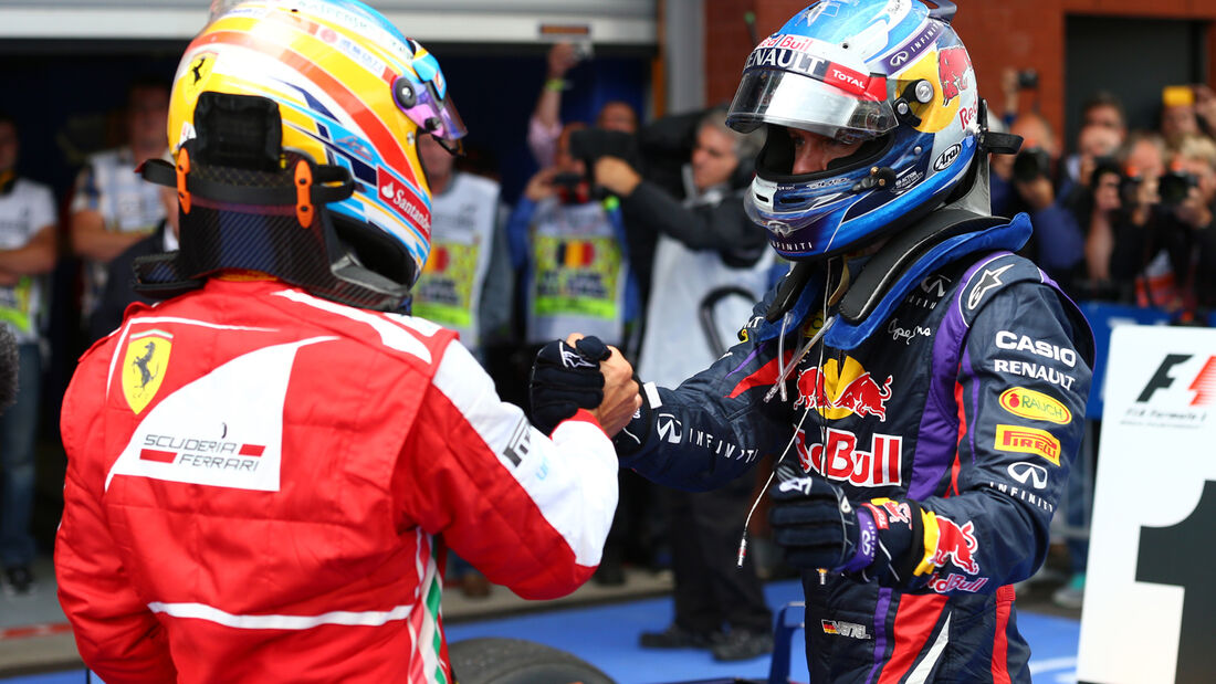 Alonso & Vettel - GP Belgien 2013