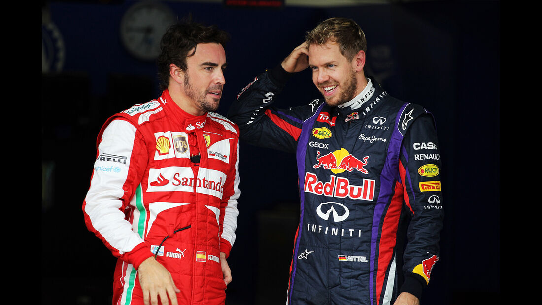 Alonso & Vettel - GP Brasilien - 23. November 2013