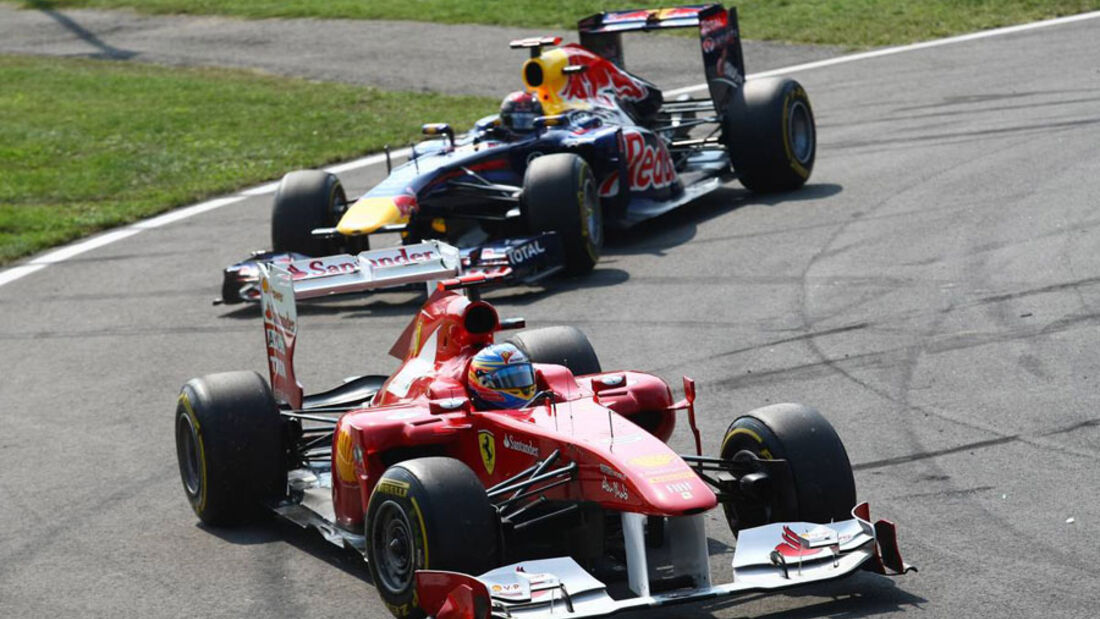 Alonso & Vettel GP Italien Monza 2011