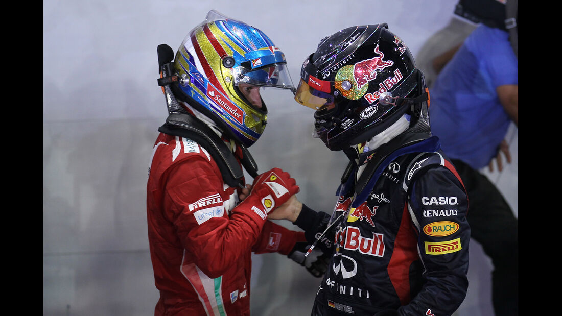 Alonso & Vettel - GP Singapur 2012