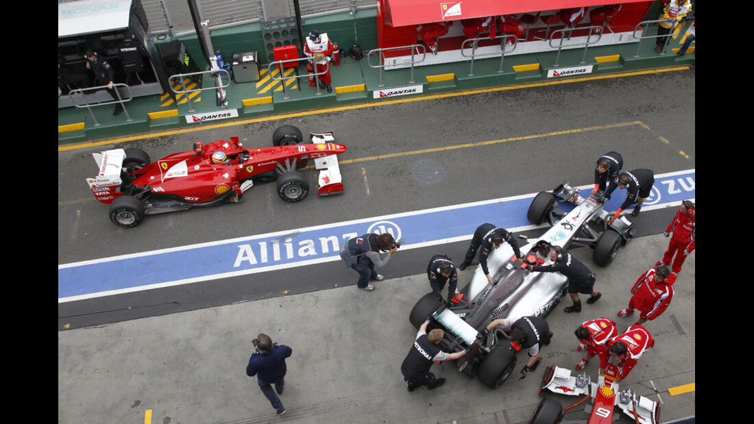 Alonso und Schumacher