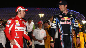 Alonso und Webber