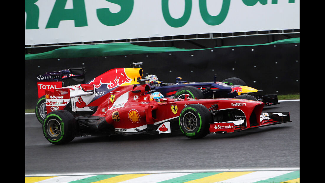 Alonso vs. Vettel - Formel 1 - GP Brasilien - 22. November 2013