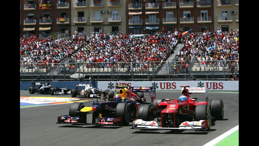 Alonso vs. Webber GP Europa 2012