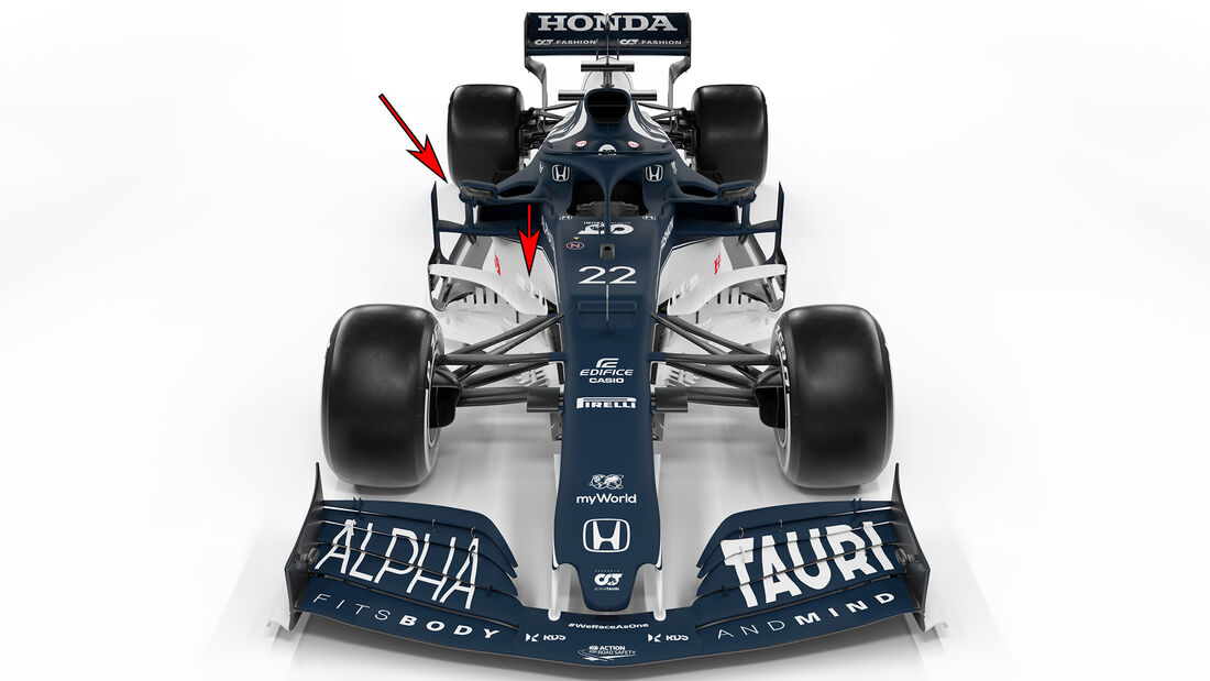 Alpha Tauri AT02 - Formel 1 - Technik - 2021