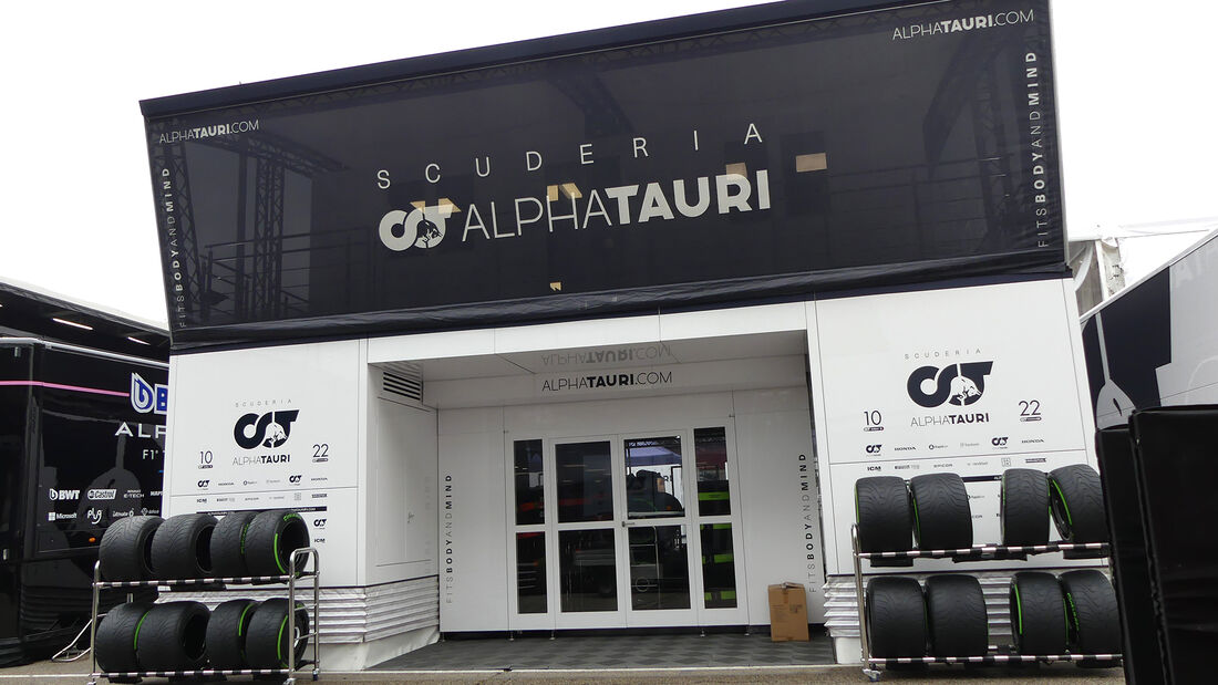 Alpha Tauri - F1-Motorhomes 2022 - GP Emilia-Romagna - Imola