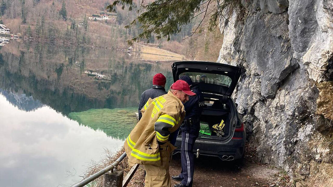 Alpina B3 Navigation Fail Wolfgangsee