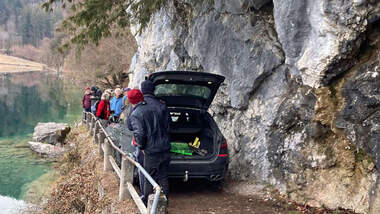 Alpina B3 Navigation Fail Wolfgangsee