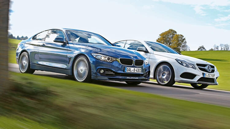 Alpina B4 Biturbo Gegen Mercedes E 500 Coupe Alpina Watscht Mercedes Ab Auto Motor Und Sport