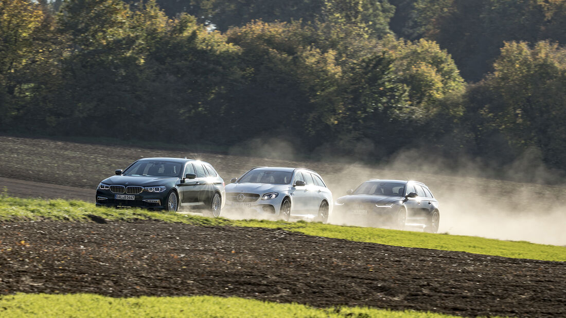 Alpina B5 Biturbo Touring, Audi RS6 Avant Performance, Mercedes-AMG E 63 S T-Modell, Exterieur