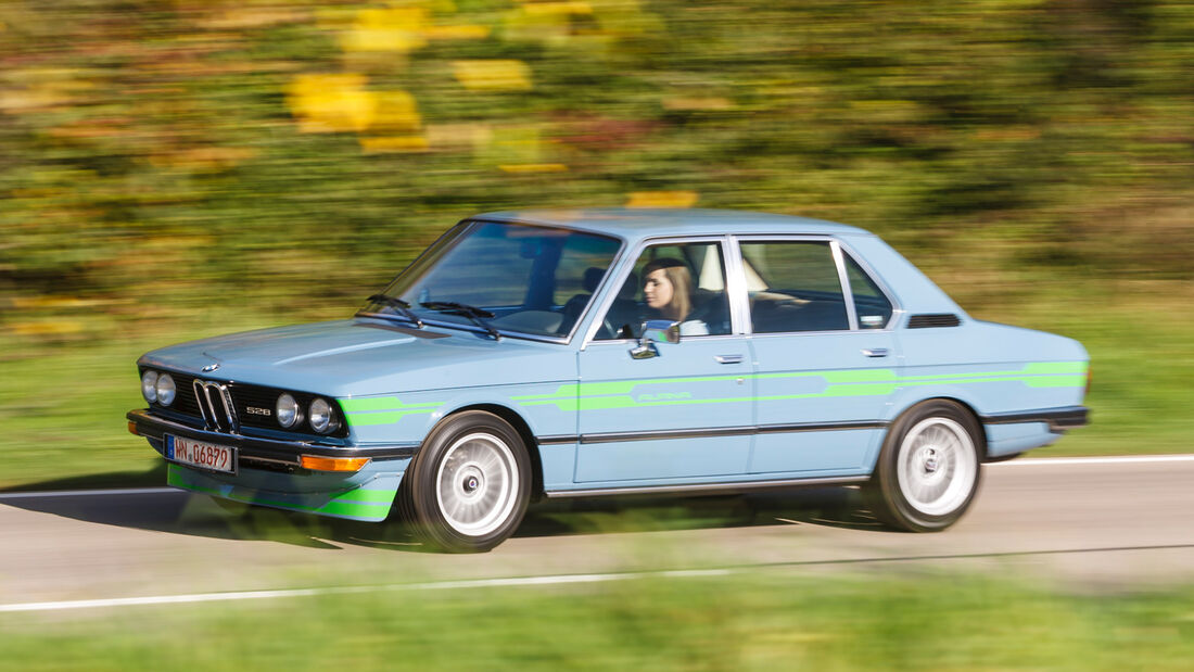 Alpina-BMW 528, Seitenansicht