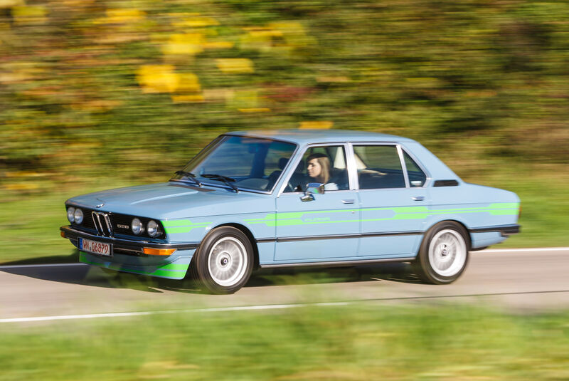 Alpina-BMW 528, Seitenansicht