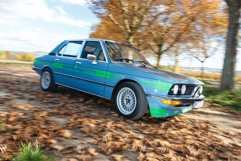 Alpina-BMW 528, Seitenansicht