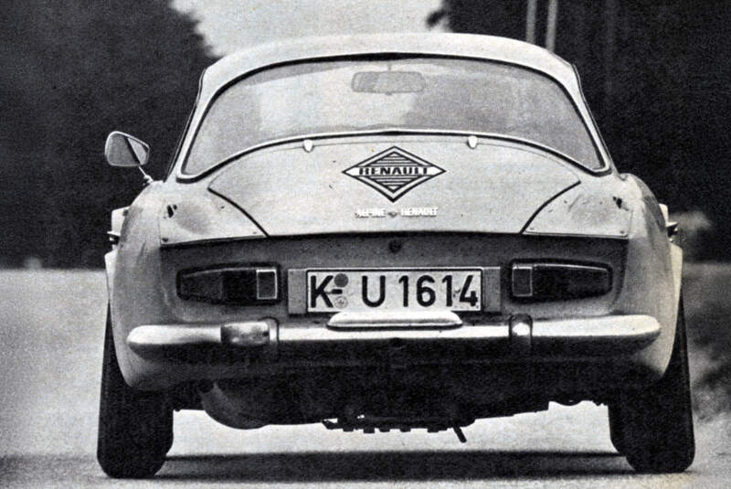 Alpine 1300 S (1969) Original-Test auto motor und sport Heft 16/1969