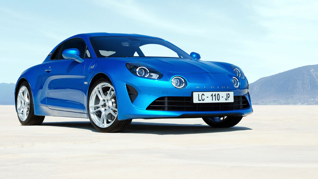 Alpine A110 Modelljahr 2022 Facelift