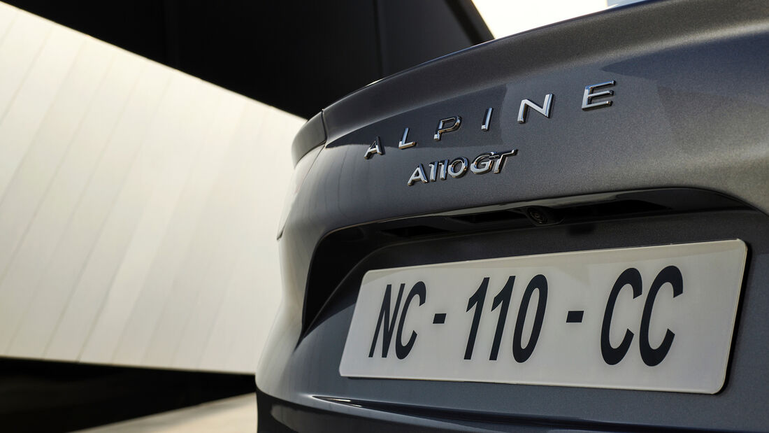 Alpine A110 Modelljahr 2022 Facelift